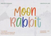 Moon Rabbit Font - Featured Image