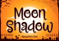Moon Shadow Font - Featured Image