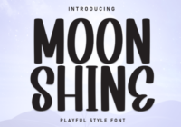 Moon Shine Font - Featured Image