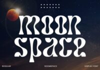 Moon Space Font - Featured Image