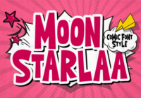 Moon Starlaa Font - Featured Image