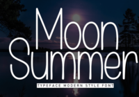 Moon Summer Font - Featured Image