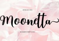 Moonetta Font - Featured Image