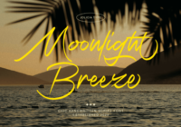 Moonlight Breeze Font - Featured Image