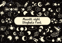 Moonlit Night Font - Featured Image