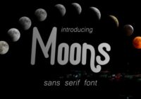 Moons Font - Featured Image