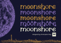 Moonshore Font - Featured Image