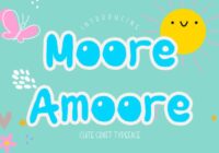 Moore Amoore Font - Featured Image