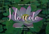 Morcote Font - Featured Image
