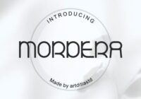 Mordera Font - Featured Image