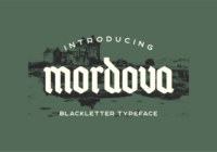 Mordova Font - Featured Image
