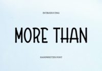 More Than Font - Featured Image