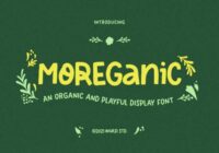 Moreganic Font - Featured Image