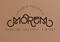 Morem Font - Featured Image