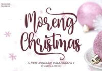 Moreng Chistmas Font - Featured Image