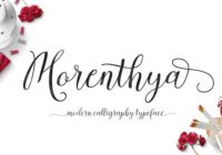 Morenthya Font - Featured Image