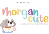 Morgan Cute Font - Featured Image