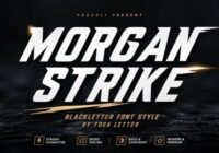 Morgan Strike Font - Featured Image