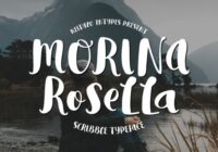 Morina Rosella Font - Featured Image