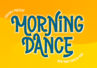 Morning Dance Font - Featured Image
