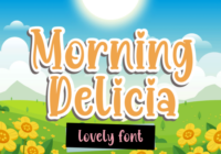 Morning Delicia Font - Featured Image