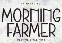 Morning Farmer Font - Featured Image
