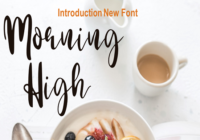 Morning High Font - Featured Image