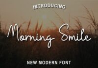 Morning Smile Font - Featured Image