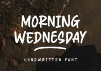 Morning Wednesday Font - Featured Image