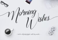 Morning Wishes Font - Featured Image