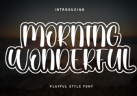 Morning Wonderful Font - Featured Image