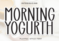 Morning Yogurth Font - Featured Image