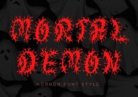 Mortal Demon Font - Featured Image