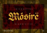 Mosire Font - Featured Image