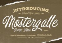 Mostergalle Font - Featured Image