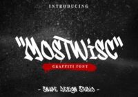 Mostwisc Font - Featured Image