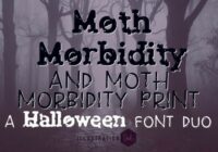 Moth Morbidity Duo Font - Featured Image
