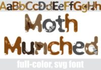 Moth Munched Font - Featured Image