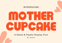 Mother Cupcake Font - Featured Image