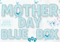 Mother Day Blue Box Font - Featured Image