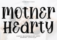 Mother Hearty Font - Featured Image