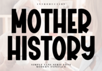 Mother History Font - Featured Image