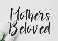 Mothers Beloved Font - Featured Image
