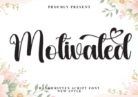 Motivated Font - Featured Image