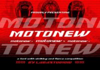 MotoNew Font - Featured Image