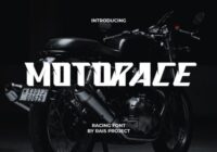 Motorace Font - Featured Image