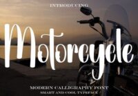 Motorcycle Font - Featured Image