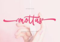 Mottas Script Font - Featured Image