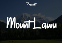 Mount Lawu Font - Featured Image