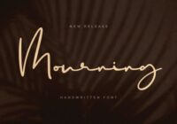 Mourning Font - Featured Image